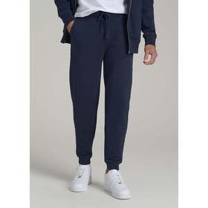American Tall Wearever 2.0 Fleece Joggers for Tall Men in Evening Blue Size MM /